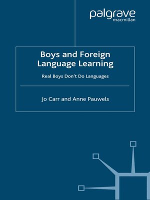 cover image of Boys and Foreign Language Learning